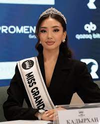 Miss Qazaxıstan 2024'ün qalibi tarixə düşdü - FOTOLAR