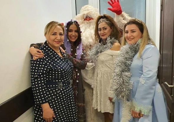 Leyla Əliyeva internat məktəbində - FOTO 