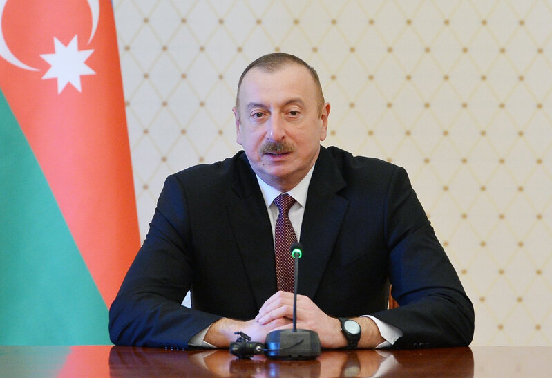 İlham Əliyev: 'Bakı-Tbilisi-Qars dəmir yolu tərəfimizdən müasirləşdirilir