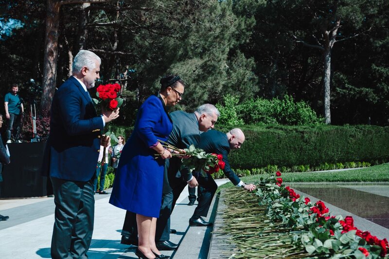 Baroness Patrisia Skotland Azərbaycanı ziyarət edib - FOTOLAR