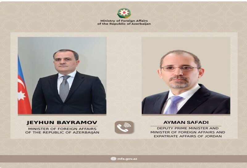 Ceyhun Bayramov iordaniyalı həmkarı ilə müzakirə apardı