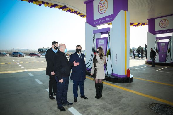 Bakıda yeni yanacaqdoldurma məntəqəsinin açılışı olub - FOTO