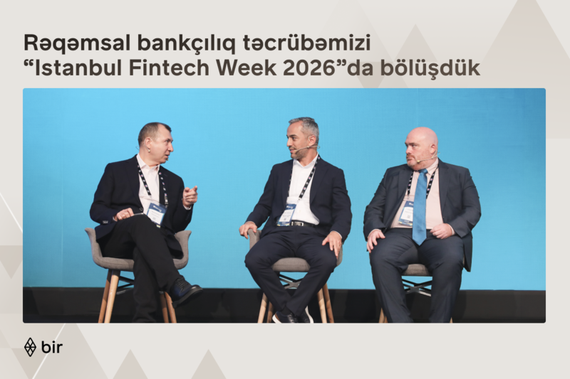 Bir rəqəmsal bankçılıq təcrübəsini 