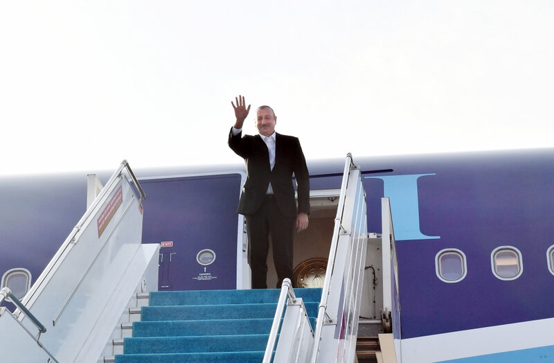 Prezident İlham Əliyevin Türkiyəyə işgüzar səfəri başa çatıb