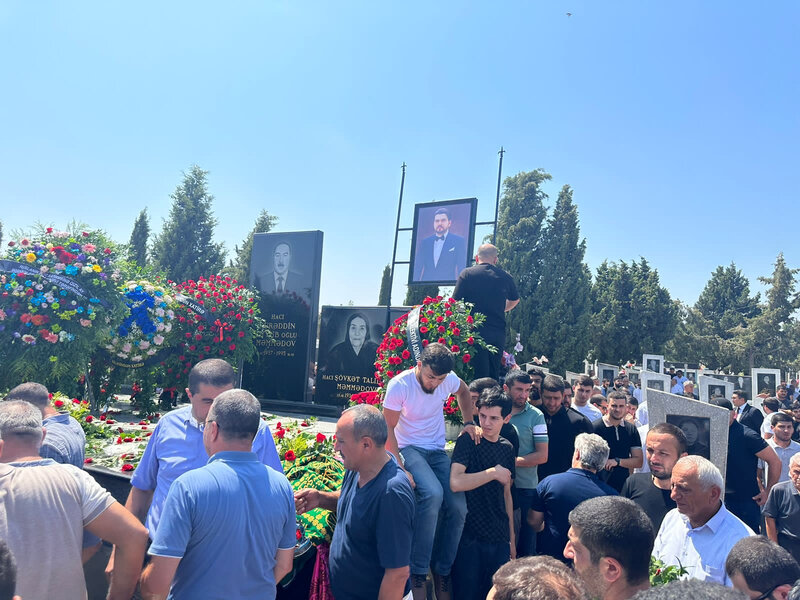 Nikosayağı'nın törətdiyi qəzada ölən Ruslan dəfn edildi - FOTO