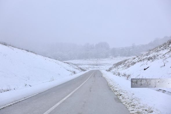 Qarlı Şuşadan FOTOREPORTAJ