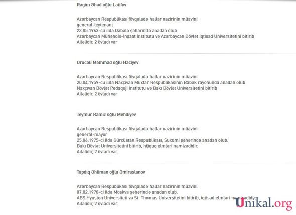 FHN Nazim Məmmədovun adını müavinlər siyahısından çıxardı - FOTO
