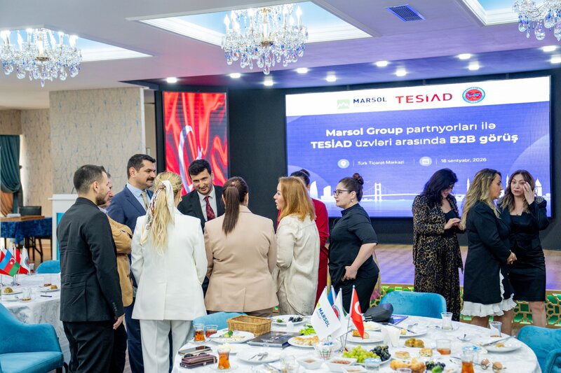 Marsol Group və TESİAD üzvləri arasında B2B görüş keçirildi - FOTOLAR