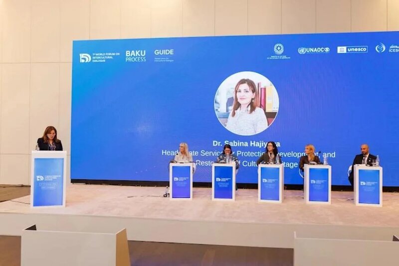 Heydər Əliyev Mərkəzində 'Muzeylər və irs yerləri mədəniyyətlərarası dialoq məkanları kimi' mövzusunda panel müzakirəsi keçirilib
