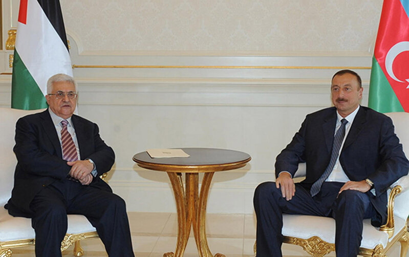 Azərbaycan Prezidenti Mahmud Abbasa təbrik ünvanlayıb