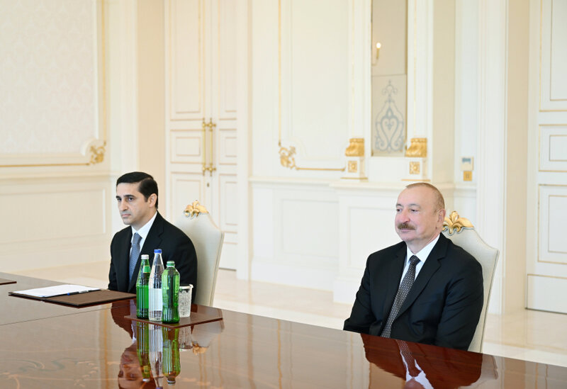 İlham Əliyev Türkiyənin ədliyyə nazirini qəbul etdi