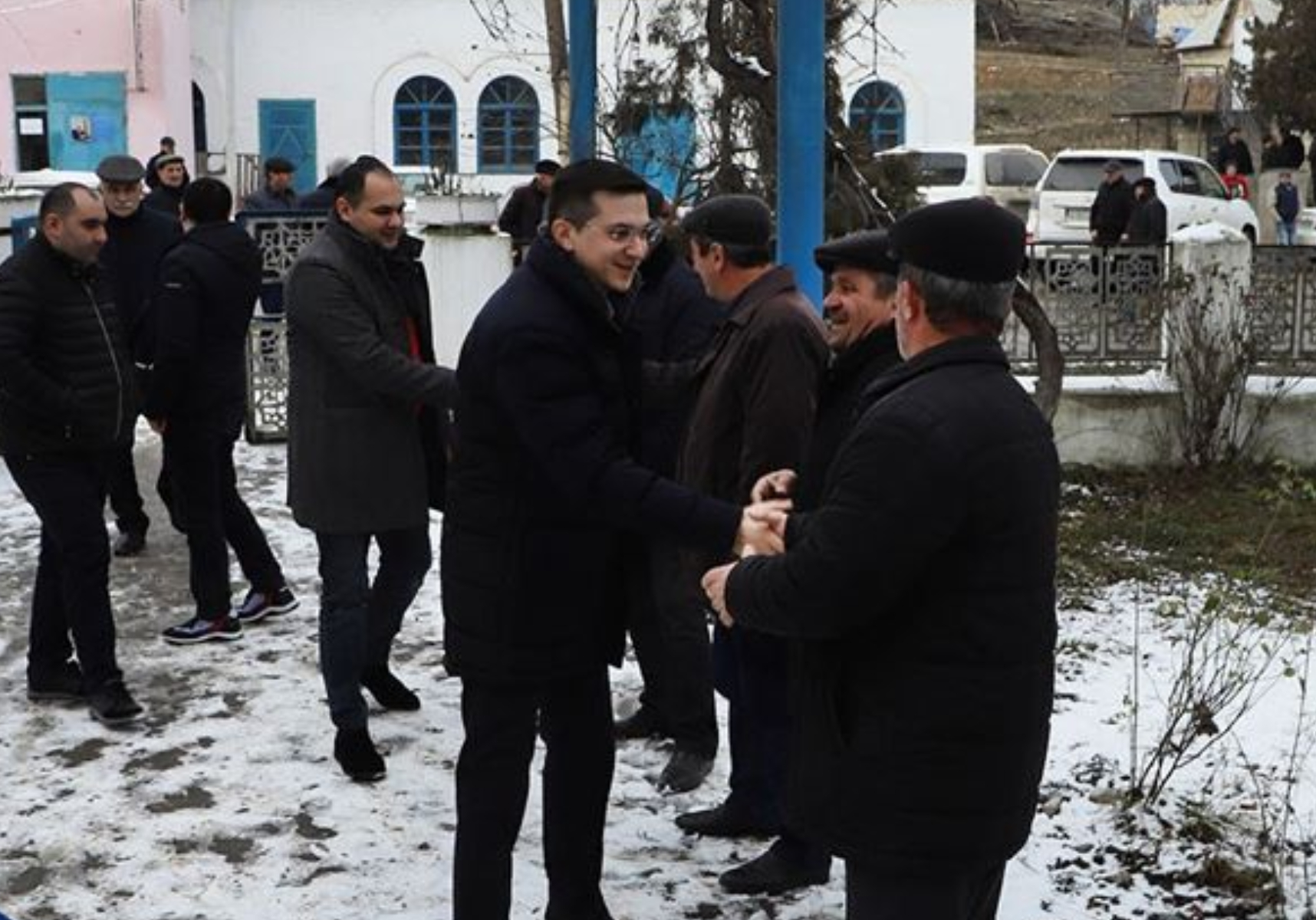 Rəşad Süleymanov daha bir görüş keçirdi - FOTO
