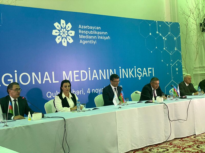 Qubada 'Regional medianın inkişafı' mövzusunda tədbir keçirilib - FOTO