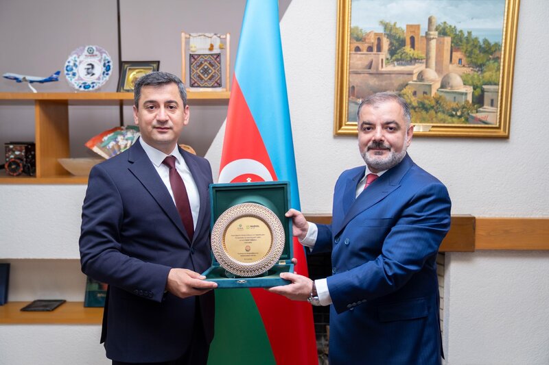 İCMA nümayəndələri Yaponiyada Azərbaycan səfiri ilə görüşüblər - FOTOLAR