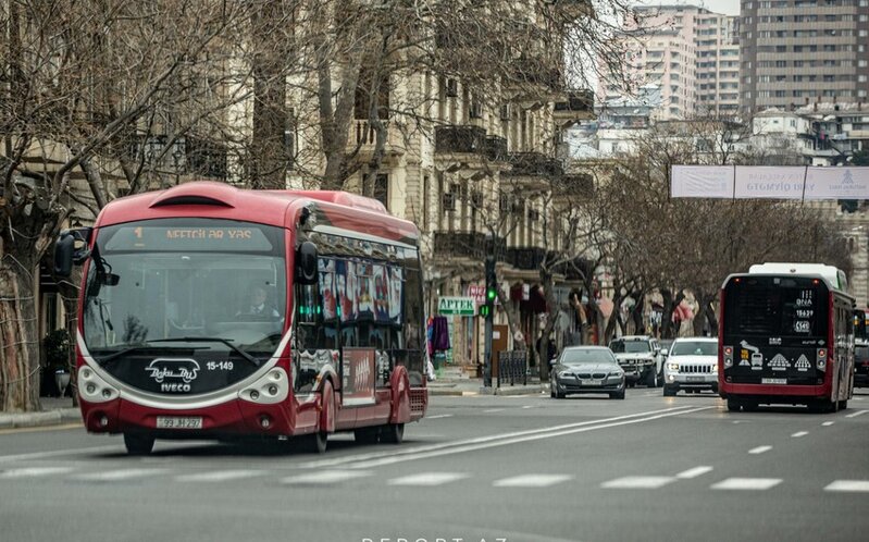 Sabah paytaxtda bəzi marşrut avtobuslarının hərəkəti dəyişəcək