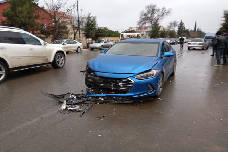 Cəlilabadda yol-nəqliyyat hadisəsi baş verib - FOTO