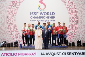 Bakıda keçirilən dünya çempionatında Avstriya atıcısı qızıl medal qazandı