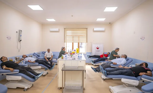 Anım Gününə həsr olunmuş qanvermə aksiyası keçirilib - FOTO