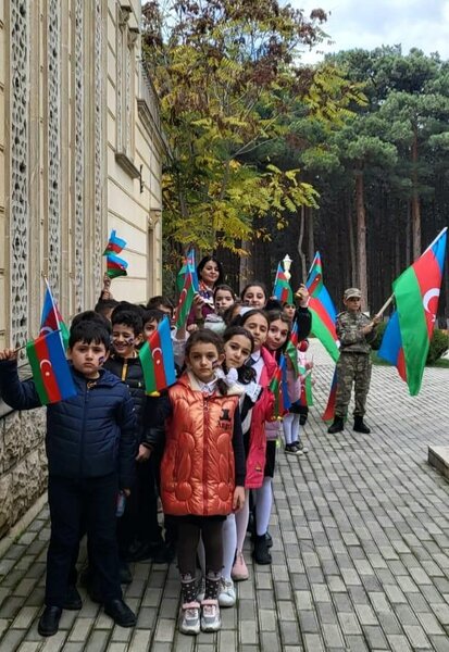 Abşeronda 8 Noyabr - Zəfər Gününə həsr olunmuş silsilə tədbirlər keçirilib - FOTOLAR