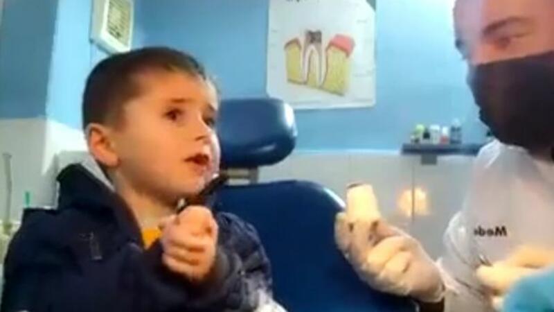 Uşaqla videosu yayılan stomatoloq DANIŞDI: 'Mən həkim olmasam belə...' - VİDEO