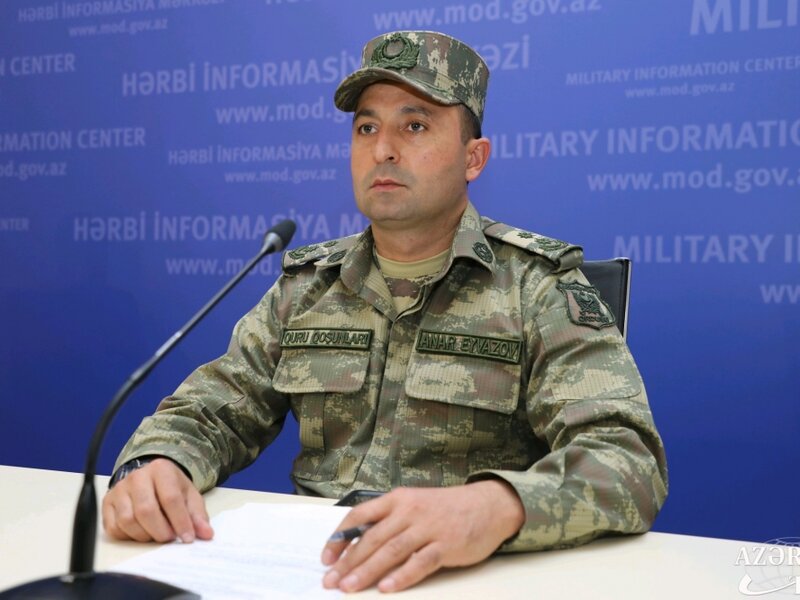 Müdafiə Nazirliyinin rəsmisi Azərbaycan Ordusunun keçirdiyi təlimlərdən danışdı
