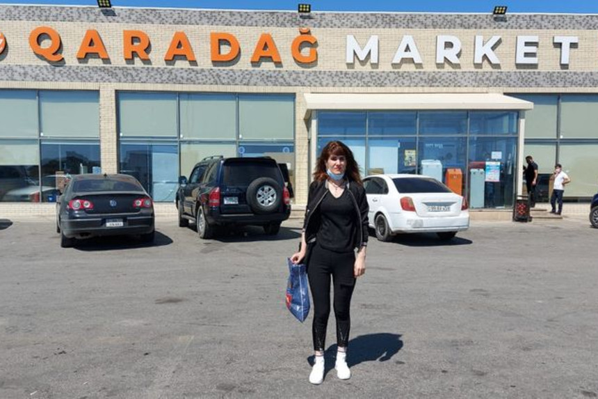 Koronavirus ola-ola marketdə satıcı işlədi, saxlanıldı