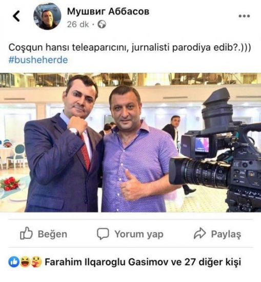 "Bu şəhərdə" Mirşahini parodiya etdi - FOTO