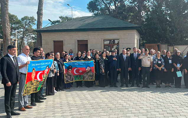 Abşeronda şəhidlər anım günlərində yad edildi - FOTOLAR