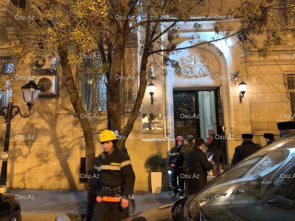 İran səfirliyinin binasında tüstülənmə - YENİLƏNİB + FOTO