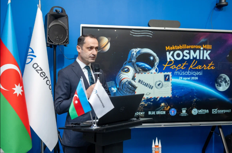 Müsabiqə başlayır: Azərbaycan məktəbliləri kosmosa poçt kartı göndərəcəklər