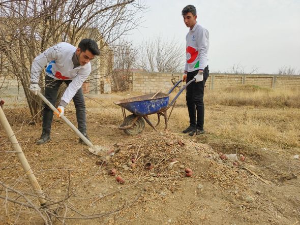 "Könüllülər ili"ndə Azərbaycan gənclərindən xeyirxah təşəbbüs - FOTO