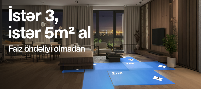 Aylıq öhdəlik yükü olmadan mənzil almaq mümkündür – 