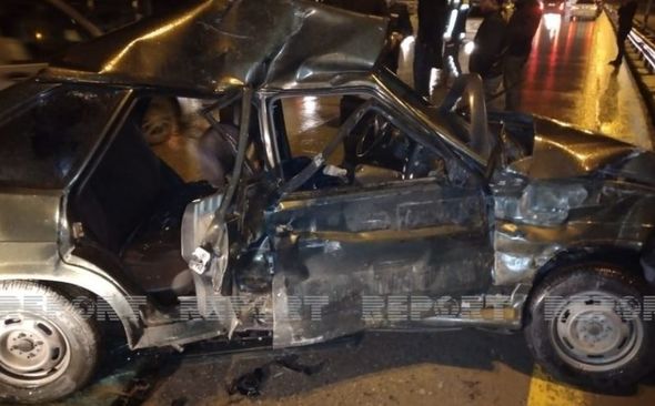 Bakı-Quba yolunda ağır yol qəzası baş verib, ölən və yaralı var - FOTO