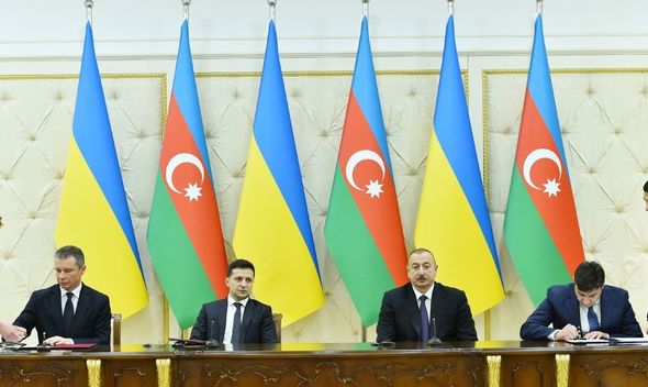 Azərbaycan-Ukrayna sənədləri imzalandı - YENİLƏNİB + FOTO/VİDEO