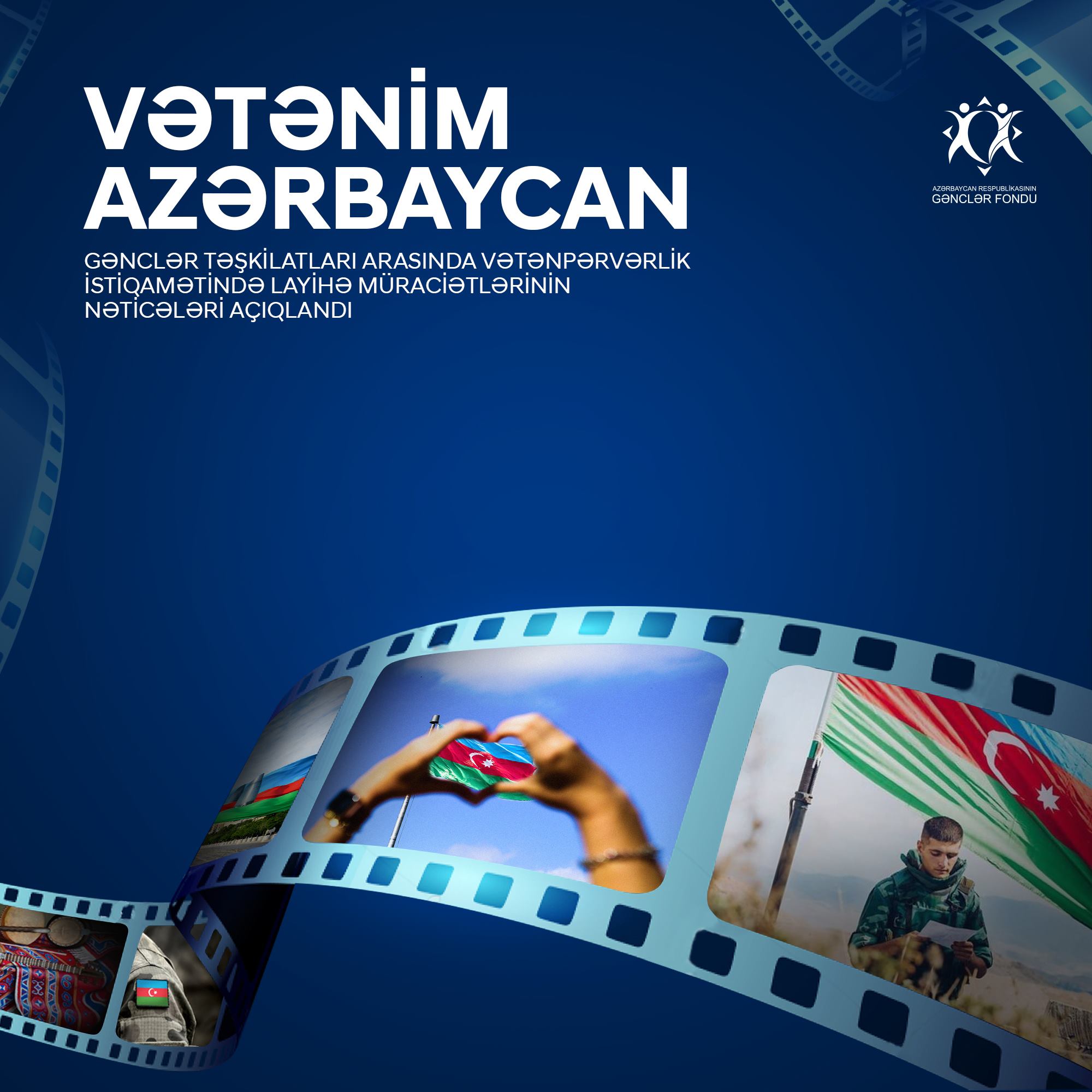 Gənclər təşkilatları arasında vətənpərvərlik istiqamətində layihə müraciətlərinin nəticələri açıqlandı