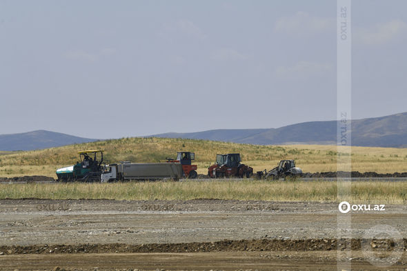 Füzuli Beynəlxalq Hava Limanında ilk sınaq uçuşunun reallaşacağı tarix AÇIQLANDI - FOTO