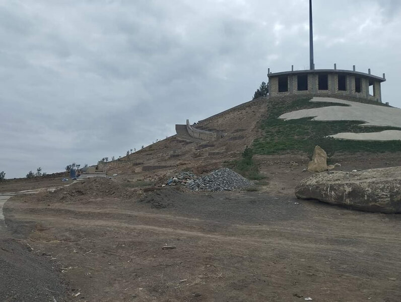 Ağdamda Sultanbud kurqanına edilən qanunsuz müdaxilənin qarşısı alındı - FOTO