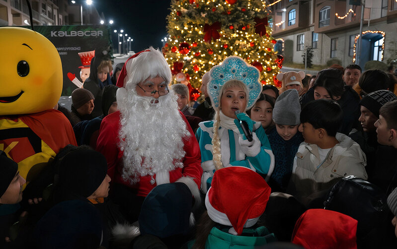 Kəlbəcərdə 32 ildən sonra ilk dəfə Yeni il şənliyi təşkil edilib - FOTOLAR