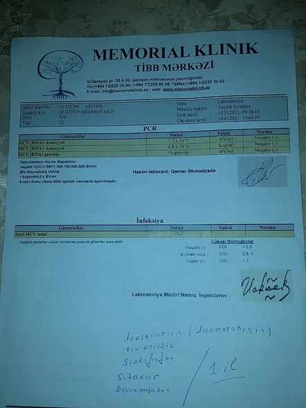 İki körpə uşaq atası 33 yaşlı Mehman Quliyevin köməyinizə ehtiyacı var - FOTO