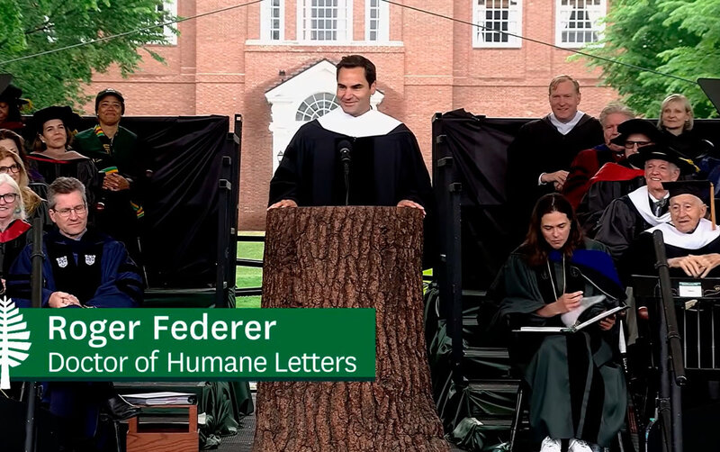 Federer doktor oldu