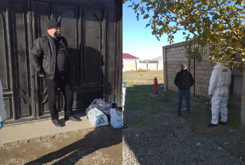 Evlərini tərk edən koronavirus xəstələri saxlanıldı - FOTO 