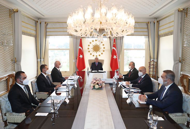 Ərdoğan Şahin Mustafayevi qəbul edib – FOTO