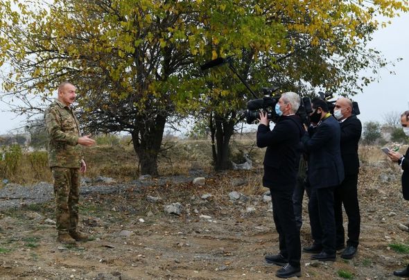 İlham Əliyev və Mehriban Əliyeva Füzuli, Cəbrayıl və Xudafərində - FOTO
