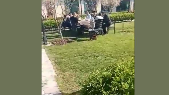 Göyçayda restoranda nişan mərasiminin keçirildiyi aşkarlandı - FOTO/VİDEO