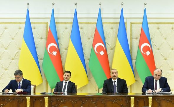 Azərbaycan-Ukrayna sənədləri imzalandı - YENİLƏNİB + FOTO/VİDEO