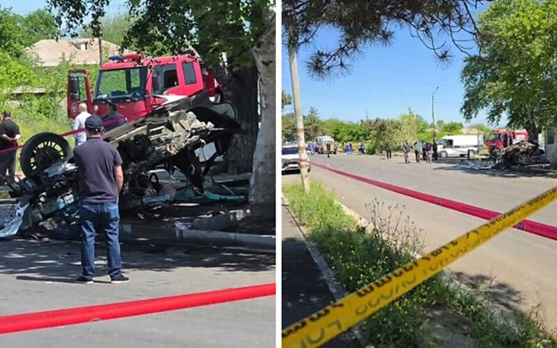 Gürcüstanda ağır qəza - Azərbaycanlılar həlak oldu