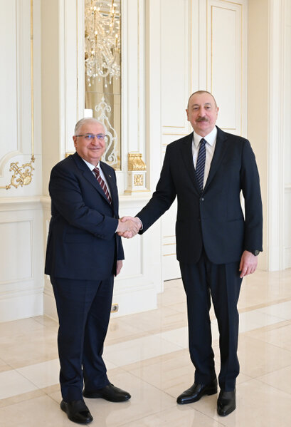 Prezident Yaşar Güləri qəbul etdi – FOTOLAR