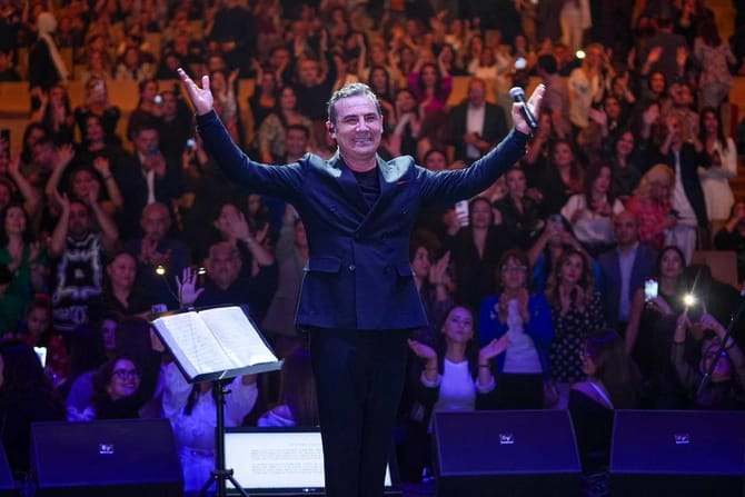 Ferhat Göçerin möhtəşəm Bakı konsertindən GÖRÜNTÜLƏR