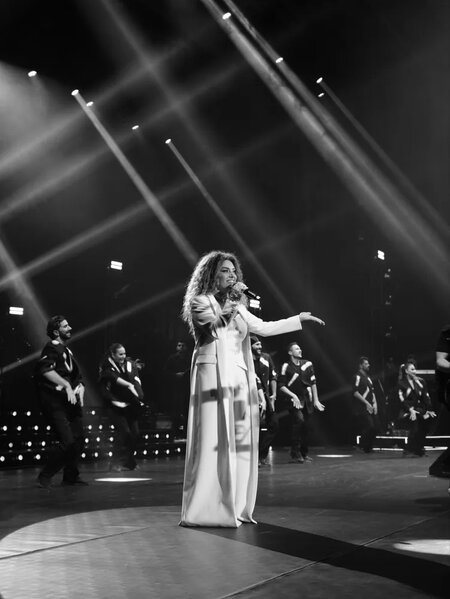 Çinarə ilk konsertini verdi - FOTOLAR