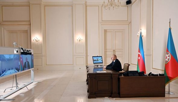İlham Əliyev İtaliyanın "Maire Tecnimont Group"un sədrini qəbul etdi - YENİLƏNİB + FOTO/VİDEO